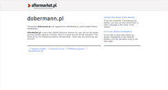 Desktop Screenshot of dobermann.pl