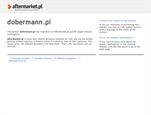 Tablet Screenshot of dobermann.pl